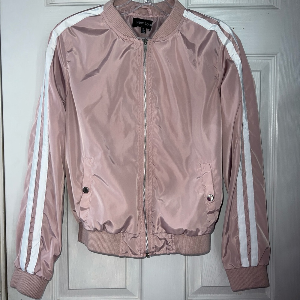 Pink Bomber Jacket